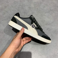 PUMA COURT GUARD ‘MIX - DARK SHADOW’ – 387335 04 – GIÀY 2HAND CHÍNH HÃNG [PVN19367]