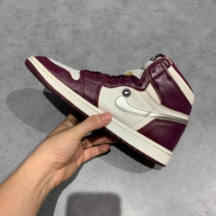 AIR JORDAN 1 RETRO HIGH OG BORDEAUX – 555088 611 SIZE 41 – GIÀY 2HAND CHÍNH HÃNG