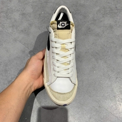 NIKE BLAZER LOW ’77 WHITE BLACK – DC4769 102 – GIÀY 2HAND CHÍNH HÃNG [PVN19470]