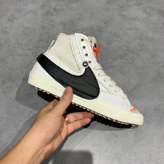 NIKE BLAZER MID ’77 JUMBO WHITE/WHITE/SAIL/BLACK – SIZE 40 – GIÀY 2HAND CHÍNH HÃNG