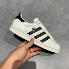 ADIDAS SUPERSTAR CLOUD WHITE/CORE BLACK – EG4958 SIZE 40 – GIÀY 2HAND CHÍNH HÃNG