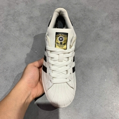 ADIDAS SUPERSTAR CLOUD WHITE/CORE BLACK – EG4958 SIZE 40 – GIÀY 2HAND CHÍNH HÃNG
