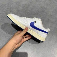 NIKE COURT VISION LOW ‘WHITE GAME ROYAL’ – CD5463 103 SIZE 40.5 – GIÀY 2HAND CHÍNH HÃNG