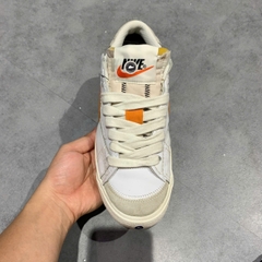 NIKE BLAZER LOW ’77 JUMBO WHITE ALPHA ORANGE – DN2158 100 SIZE 40.5 – GIÀY 2HAND CHÍNH HÃNG