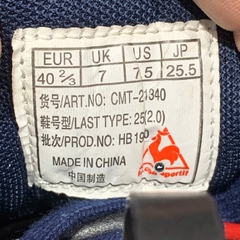LE COQ SPORTIF COURTCLASSIC LOGO EMBROIDERED SIZE 40 2/3 GIÀY 2HAND CHÍNH HÃNG [PVN19333]