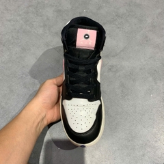 AIR JORDAN 1 MID WHITE LIGHT ARCTIC PINK – 555112 103 SIZE 40 – GIÀY 2HAND CHÍNH HÃNG