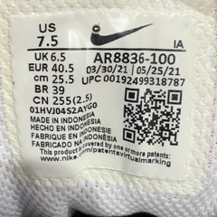 NIKE COURT LITE 2 WHITE BLACK – AR8836 100 SIZE 40.5 – GIÀY 2HAND CHÍNH HÃNG