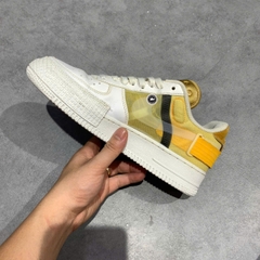 NIKE AIR FORCE 1 TYPE 'GOLD SUEDE' – AT7859-100 – SIZE 40.5 GIÀY 2HAND CHÍNH HÃNG – PVN19769