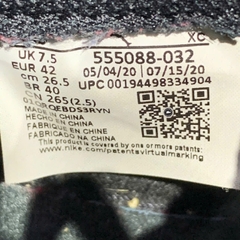 AIR JORDAN 1 RETRO HIGH OG “BLACK METALLIC GOLD” 555088-032 SIZE 42 GIÀY 2HAND CHÍNH HÃNG PVN19794