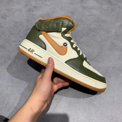 NIKE AIR FORCE 1 MID iD AQ3776-992 SIZE 43 GIÀY 2HAND CHÍNH HÃNG PVN19767