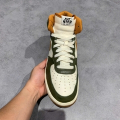 NIKE AIR FORCE 1 MID iD AQ3776-992 SIZE 43 GIÀY 2HAND CHÍNH HÃNG PVN19767