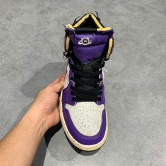 NIKE AIR JORDAN 1 HIGH ZOOM CMFT 'CRATER PURPLE' CT0978-501 SIZE 42.5 GIÀY 2HAND CHÍNH HÃNG PVN19760