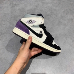 NIKE AIR JORDAN 1 MID SE 'VARSITY PURPLE' 852542-105 SIZE 40 GIÀY 2HAND CHÍNH HÃNG PVN19770