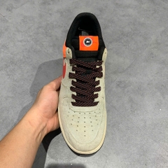 NIKE AIR FORCE 1 LOW 'LIGHT OREWOOD BROWN' CD0887-100 SIZE 40.5 GIÀY 2HAND CHÍNH HÃNG PVN19776