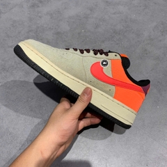 NIKE AIR FORCE 1 LOW 'LIGHT OREWOOD BROWN' CD0887-100 SIZE 40.5 GIÀY 2HAND CHÍNH HÃNG PVN19776