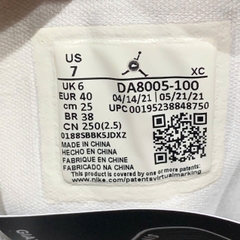 NIKE AIR JORDAN 1 MID BRUSHSTROKE DA8005-100 SIZE 40 GIÀY 2HAND CHÍNH HÃNG PVN19757