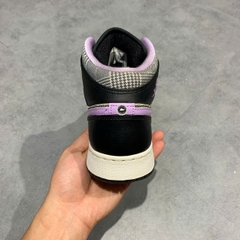 AIR JORDAN 1 MID SE HOUNDSTOOTH DC7226-015 SIZE 40 GIÀY 2HAND CHÍNH HÃNG PVN19797