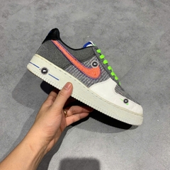 NIKE AIR FORCE 1 LOW '07 RECYCLED WHITE CU5625 122 SIZE 42 GIÀY 2HAND CHÍNH HÃNG PVN19759