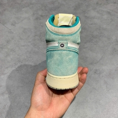 NIKE AIR JORDAN 1 RETRO HIGH OG GS ‘TURBO GREEN’ 575441-311 SIZE 39 GIÀY 2HAND CHÍNH HÃNG PVN19781