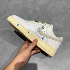 NIKE AIR FORCE 1 LOW “PAINT SPLATTER” CZ0339-100 SIZE 41 GIÀY 2HAND CHÍNH HÃNG PVN19830