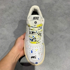 NIKE AIR FORCE 1 LOW “PAINT SPLATTER” CZ0339-100 SIZE 41 GIÀY 2HAND CHÍNH HÃNG PVN19830