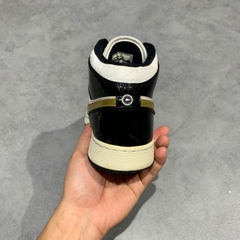 NIKE AIR JORDAN 1 MID SE 'BLACK GOLD' BQ6931-007 SIZE 40 GIÀY 2HAND CHÍNH HÃNG PVN19748