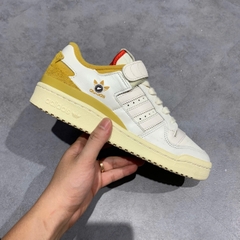 ADIDAS FORUM 84 LOW “CREAM WHITE VICTORY GOLD” GZ8961 SIZE 40 GIÀY 2HAND CHÍNH HÃNG PVN19534