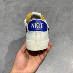 NIKE BLAZER LOW ’77 VINTAGE “SUMMIT WHITE / GYM RED” DA6364-103 — SIZE 42.5 GIÀY 2HAND CHÍNH HÃNG — PVN19686