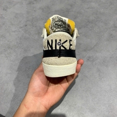 NIKE BLAZER LOW ’77 JUMBO “WHITE / SAIL / BLACK” DN2158-101 — SIZE 40 1/2 GIÀY 2HAND CHÍNH HÃNG — PVN19661