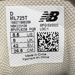 NEW BALANCE 725 ML725T SIZE 42 GIÀY 2HAND CHÍNH HÃNG - PVN19856