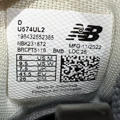 NEW BALANCE 574 U574UL2 SIZE 41.5 GIÀY 2HAND CHÍNH HÃNG - PVN19884