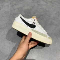 NIKE BLAZER LOW PLATFORM - DJ0292 101 - SIZE 36.5 GIÀY 2HAND CHÍNH HÃNG PVN20248