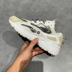 FILA RAY 'WHITE NAVY' FS1SIA3061X-WBK SIZE 38 GIÀY 2HAND CHÍNH HÃNG PVN20250