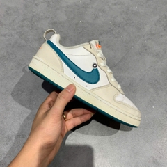 NIKE COURT BOROUGH LOW 2 'PHANTOM BRIGHT SPRUCE' BQ5448-017 – SIZE 36 GIÀY 2HAND CHÍNH HÃNG – PVN20228