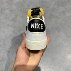 NIKE BLAZER LOW ’77 “WHITE BLACK” DC4769-102 SIZE 38.5 GIÀY 2HAND CHÍNH HÃNG PVN20173