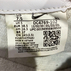 NIKE BLAZER LOW ’77 “WHITE BLACK” DC4769-102 SIZE 38.5 GIÀY 2HAND CHÍNH HÃNG PVN20173