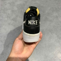 NIKE BLAZER LOW ’77 BLACK WHITE DJ0292-001 SIZE 37.5 GIÀY 2HAND CHÍNH HÃNG PVN20210