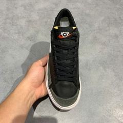 NIKE BLAZER LOW ’77 BLACK WHITE DJ0292-001 SIZE 37.5 GIÀY 2HAND CHÍNH HÃNG PVN20210