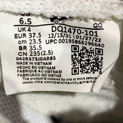 NIKE BLAZER LOW ’77 JUMBO “WHITE BLACK SAIL” DQ1470-101 SIZE 37.5 GIÀY 2HAND CHÍNH HÃNG PVN20188