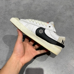 NIKE BLAZER LOW ’77 JUMBO “WHITE BLACK SAIL” DQ1470-101 SIZE 37.5 GIÀY 2HAND CHÍNH HÃNG PVN20188