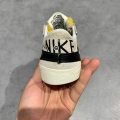 NIKE BLAZER LOW 77 JUMBO DQ1470-101 SIZE 36.5 GIÀY 2HAND CHÍNH HÃNG PVN20198