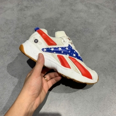 REEBOK INTERVAL 96 'RADIANT RED BLUE' FV5473 SIZE 37.5 GIÀY 2HAND CHÍNH HÃNG PVN20145