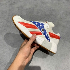 REEBOK INTERVAL 96 'RADIANT RED BLUE' FV5473 SIZE 37.5 GIÀY 2HAND CHÍNH HÃNG PVN20145