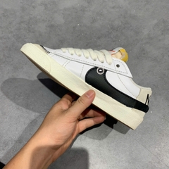 NIKE BLAZER LOW '77 JUMBO 'WHITE BLACK' DQ1470 101 - SIZE 38 GIÀY 2HAND CHÍNH HÃNG - PVN20259