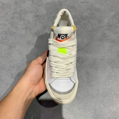 NIKE BLAZER LOW '77 JUMBO 'WHITE BLACK' DQ1470 101 - SIZE 38 GIÀY 2HAND CHÍNH HÃNG - PVN20259