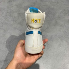 NIKE BLAZER MID ’77 WHITE LASER BLUE DA4086-107 SIZE 36.5 GIÀY 2HAND CHÍNH HÃNG PVN20241