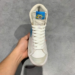 NIKE BLAZER MID ’77 WHITE LASER BLUE DA4086-107 SIZE 36.5 GIÀY 2HAND CHÍNH HÃNG PVN20241