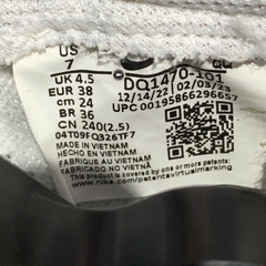 NIKE BLAZER LOW '77 JUMBO DQ1470-101 SIZE 38 GIÀY 2HAND CHÍNH HÃNG PVN20196