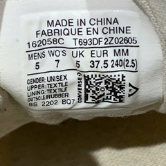 CHUCK TAYLOR ALL STAR 70 OX BLACK 162058C – SIZE 37.5 GIÀY 2HAND CHÍNH HÃNG – PVN20247