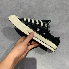 CHUCK TAYLOR ALL STAR 70 OX BLACK 162058C – SIZE 37.5 GIÀY 2HAND CHÍNH HÃNG – PVN20247